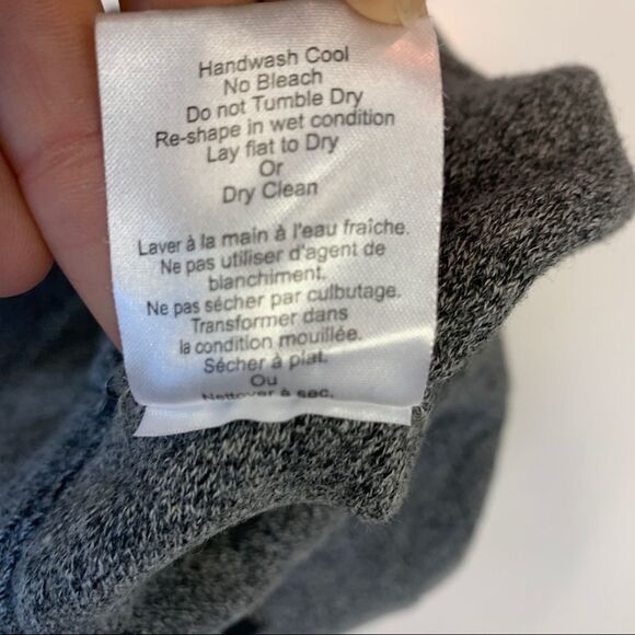 Aritzia Talula Vanderbilt Heathered gray skater circle Skirt Sz S - Picture 6 of 10